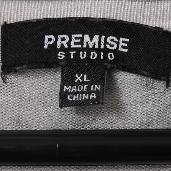 Premise Studio 8 Button Cardigan Sweater Black and Pink w/Stylish Button… - Picture 5 of 6